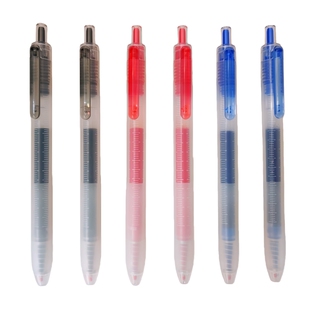 爱好畅写王雾杆大容量速干按动中性笔0.5mm ST尖中小学生考试水笔学霸红色纠错笔黑色刷题笔办公巨能写签字笔