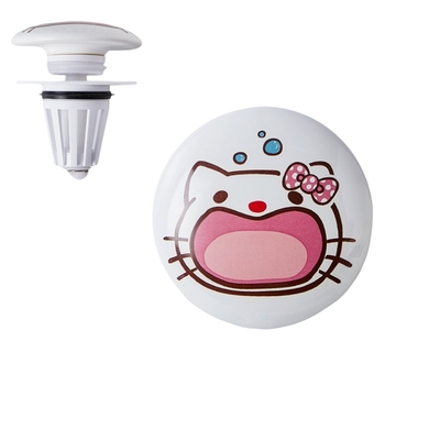 【萌萌kitty】洗手盆按压弹跳芯