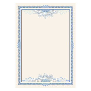 证书纸空白无字A4纸内页纸结业内芯奖状纸内页证书内芯打印纸定制