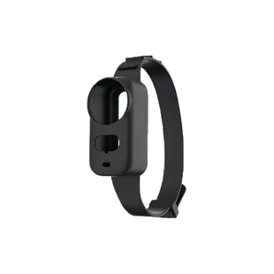 适用DJI大疆OSMO NANO手腕带绑带运动相机硅胶自行车固定拓展配件手腕移动支架手表汽车方向盘宠物束紧带通用