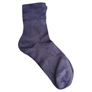 男士袜竹纤维短袜无骨缝头抗菌除臭秋冬款男袜深蓝色运动袜