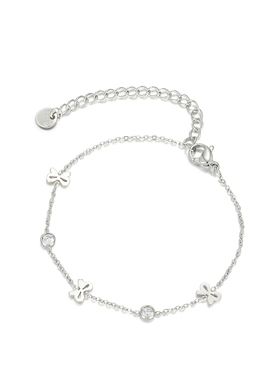 旭平时尚简约ins风线条蝴蝶结手链女甜酷温柔风优雅手饰