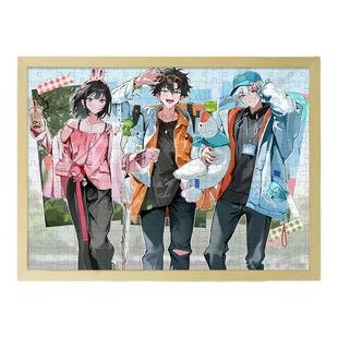 时光代理人木质1000片拼图4-6-8-10岁以上儿童女孩高颜值礼物有框