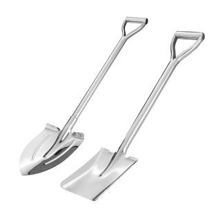 铁锹农用户外全钢铲子加厚挖土园艺种树工具赶海不锈钢大铁锨铁铲