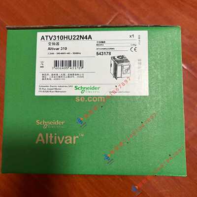议价ATV310HU22N4A施耐德2.2KW变频器三相380-460V全新原装现货