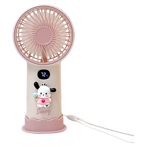 可爱小风扇手持小风扇手拿电风扇小型迷你学生上课静音usb充电款便携式随身户外风扇大风力长续航2026年新款