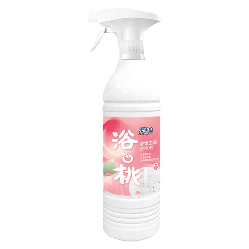 绿伞带喷头500g去垢卫浴洁净剂