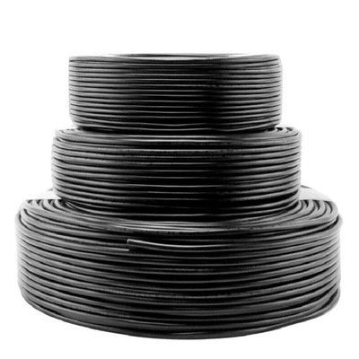 国标珠江纯铜芯电线电缆2芯3芯4芯1.5/2.5/4/6平方RVV护套线软线