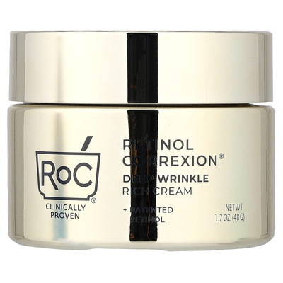 洛克,Retinol Correxion®, Deep Wrinkle Rich Cream, 1.7 oz (48