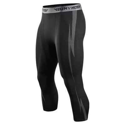 维动长裤男七分篮球紧身裤运动训练健身透气高弹力压缩打底裤跑步