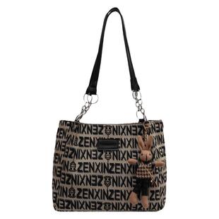 包包女大容量款时尚百搭小个子单肩帆布包上班上课通勤托特包