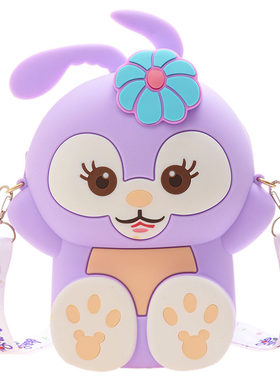 可爱美乐蒂星芭蕾兔斜挎包卡通