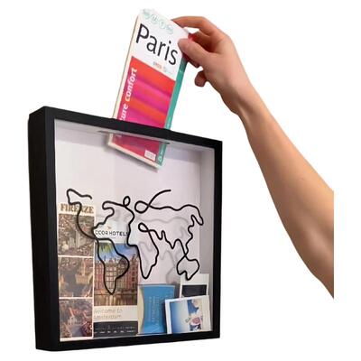 演唱会门票旅行车票票根收纳相框