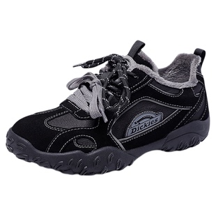 Dickies女鞋德训鞋2025冬季丑萌户外徒步鞋休闲运动鞋加绒鞋子女