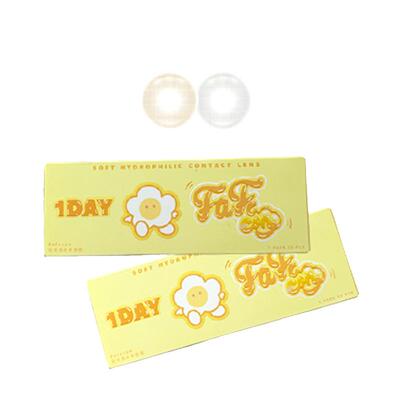 【正品】Fafacon古巴哈瓦那北海道情书日抛美瞳鎏金琥珀棕小直径