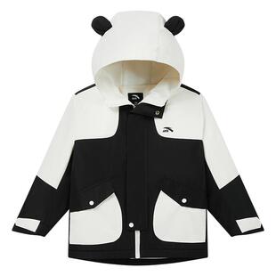 安踏儿童外套小童宝宝摇粒绒运动上衣2026秋冬保暖女童可爱厚外套