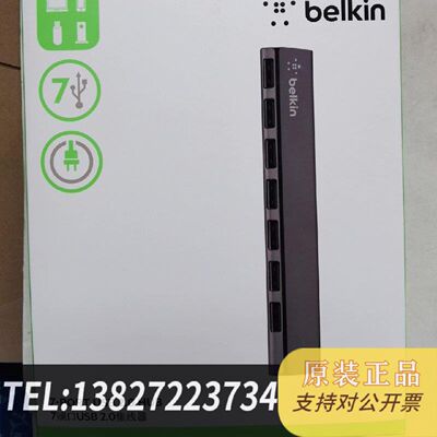 原装正品Belkin 4Port Usb 2.0 Hub Guaranteed Brand New Origin