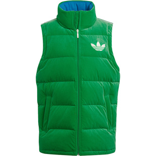 Adidas/阿迪达斯官方三叶草新款女子保暖羽绒服马甲IB2029