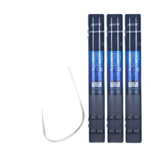 BKK狼牙子线双钩竞技黑坑成品鱼钩绑好套装钓鱼钩鲫鱼鲤钩