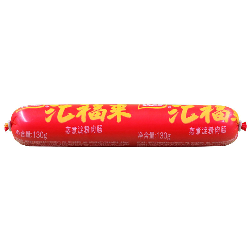 双汇汇福来猪肉淀粉粗130g包装