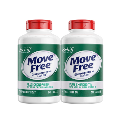 益节MoveFree氨糖钙片补钙养关节