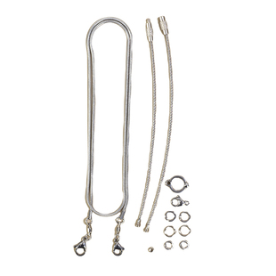 鹦鹉牵引绳超轻不伤脚鸟用外出放飞绳和尚八哥脚环脚链遛鸟绳神器