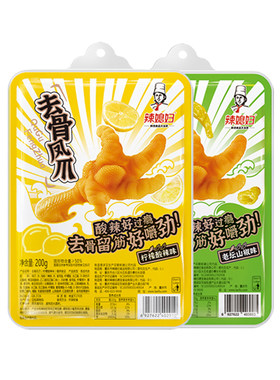 辣媳妇无骨鸡爪柠檬味山椒味凤爪