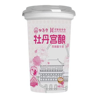白马寺牡丹宫酿低温酸奶180g