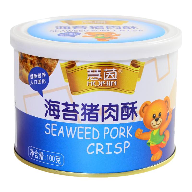 慧茵海苔猪肉酥罐装100g