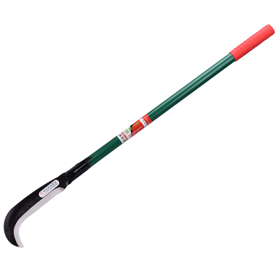 户外野营免磨加长柄柴刀 农用锰钢弯刀开路劈柴砍树刀 镰刀割草刀