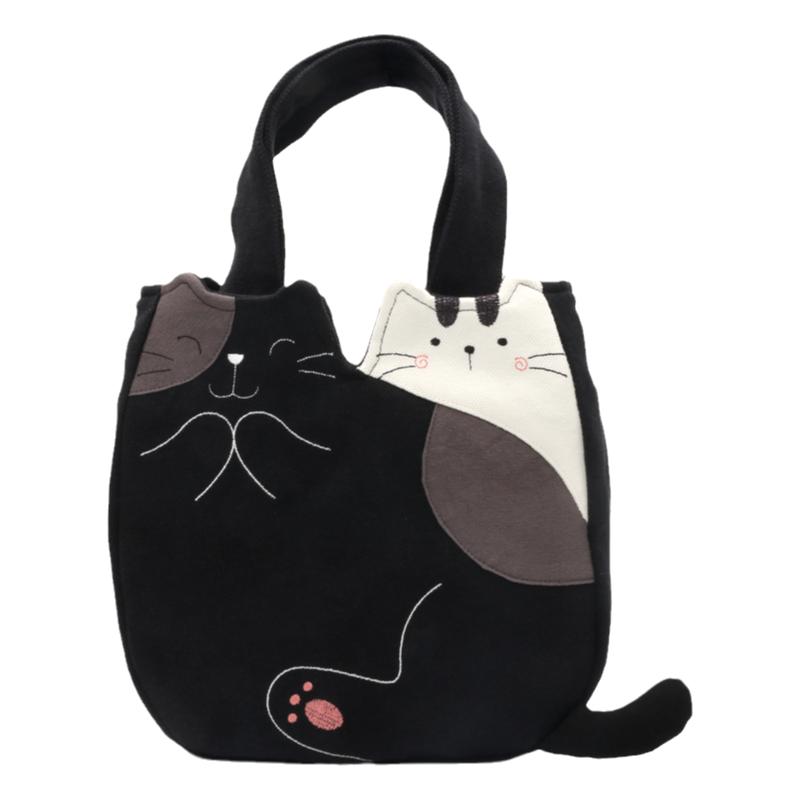 kine猫小手提包可爱卡通简约休闲