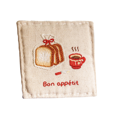 刺绣杯垫手工DIY材料包