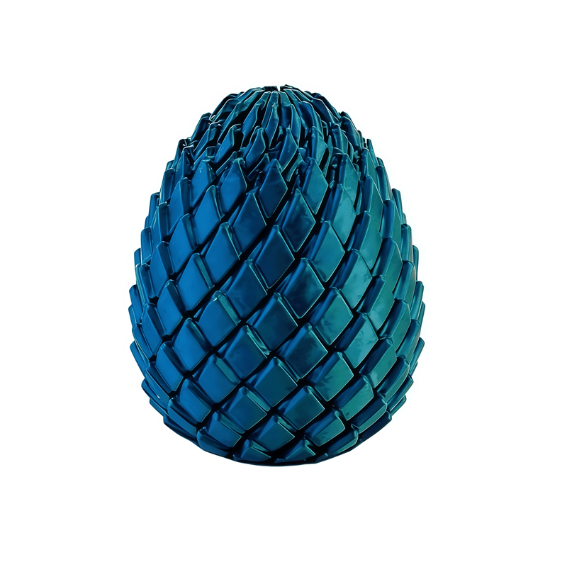 3D打印玩具解压龙蛋变形旋转伸缩球创意儿童成人手指便携解压神器