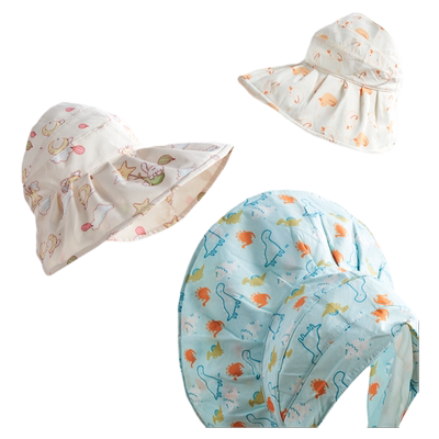 儿童空顶防晒帽遮阳帽