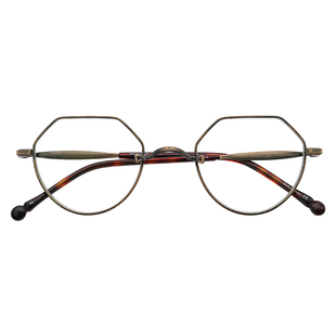 日本MATSUDA松田眼镜框一山鼻托超轻纯钛小框男女款眼镜架M3144-A