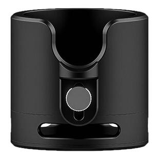 IKAPE镂空咖啡手柄支架 意式压粉底座支撑架铝合金黑色51/54/58mm