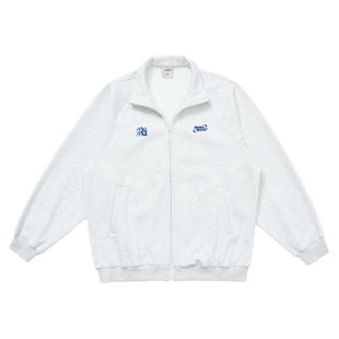 Mentmate 日系秋冬基础款百搭抓绒卫衣外套 男女情侣休闲宽松帽衫