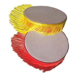 澜水见月圆钱鼓舞道具岭南广东陆丰春嬉鼓儿童表演用手拍8寸手鼓