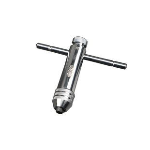 正反可调式棘轮丝锥扳手绞手丝攻扳手T型加长型丝锥铰手攻丝工具