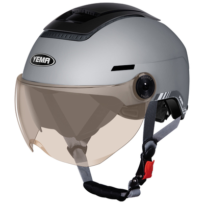 野马3c认证冬季保暖电动电瓶车头盔男双镜四季通用半盔摩托安全帽