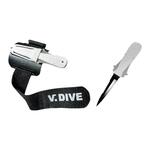 台湾威带夫V.DIVE 潜水垂钓户外野营防身探险荒野求生绑腿潜水刀