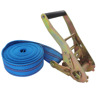 5CM货车捆绑带货物固定收紧绳拉紧器2寸无钩收紧器 万能紧绳器