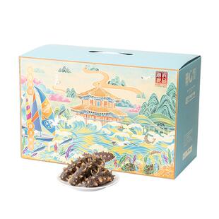 海滨小金新鲜食Q参1500g克底播野生刺参冷冻即食海参礼盒级家庭装