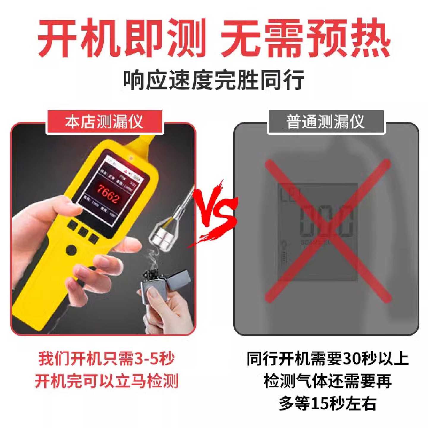 便携式燃气检测仪天然气煤气液化气测漏仪燃气公司专用气体检测仪