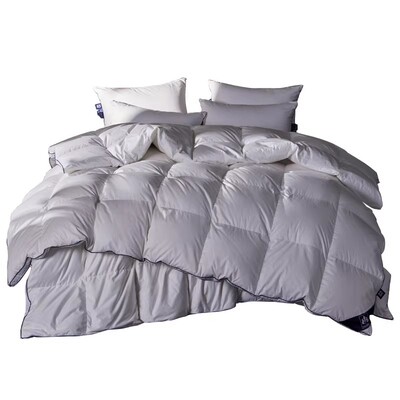 irisette羽绒被95白鹅绒有机桑蚕丝复合被冬被子春秋