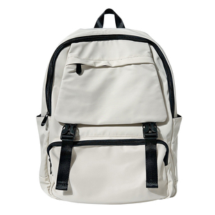 电玩汽水尼龙双肩包女高中生大学生电脑通勤书包男大容量旅行背包