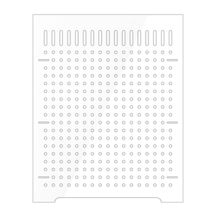 定制亚克力隔离板分隔分离透明乌龟隔断挡板吸盘鱼缸隔板溢流鱼梳