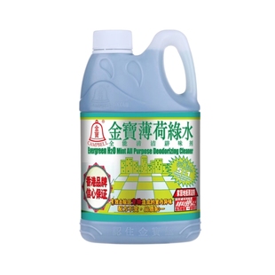 金宝薄荷绿水金宝钟多功能清洁剂辟味宠物可用擦地板擦桌子除菌