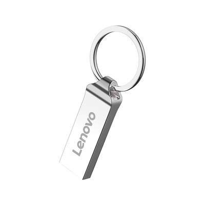 联想正品金属u盘迷你大容量128g车载电脑手机两用学生办公优盘64g