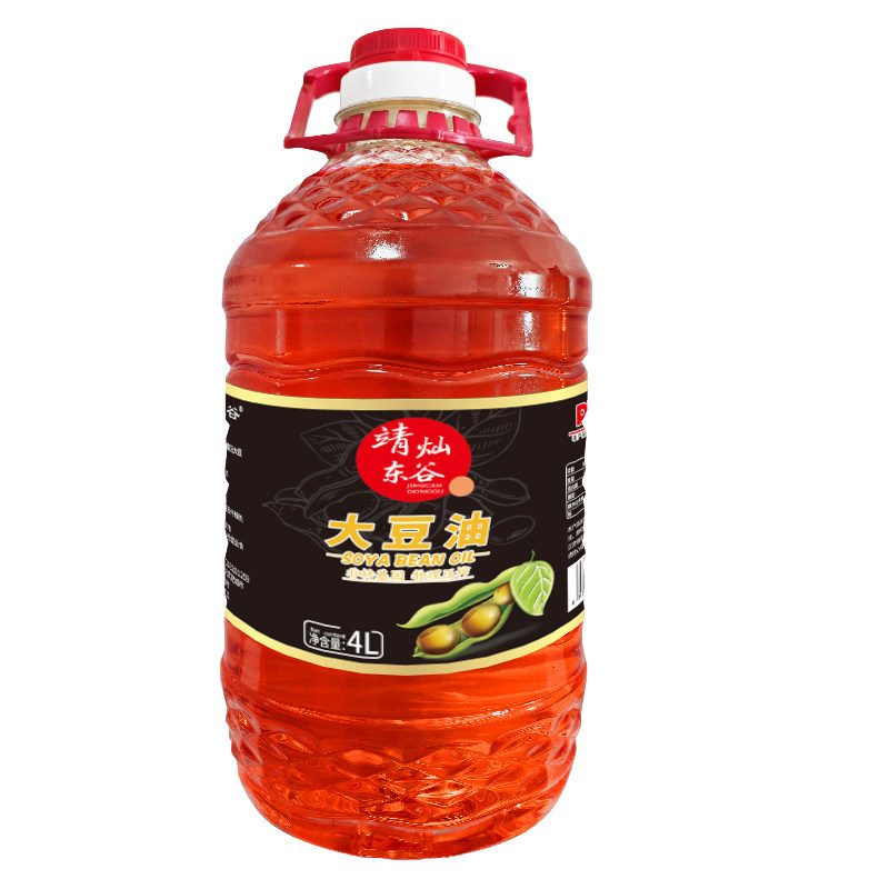 东北笨榨4L非转基因物理压榨豆油
